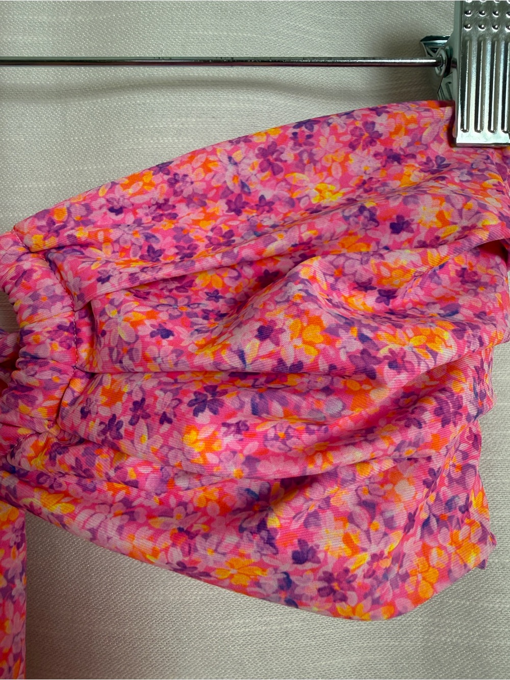 Kulani Kinis Gelato Bloom Strapless Bandeau Bikini Top Floral | Size M - Picture 10 of 15